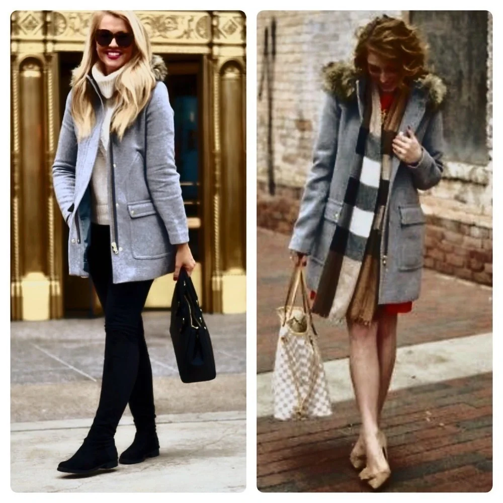 New Bloggers Fav J. Crew Vail Chateau Parka Coat